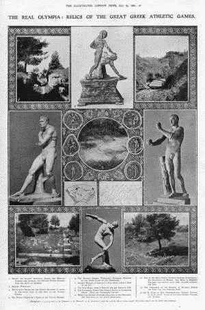 1908 Olympics ancient greek games site
